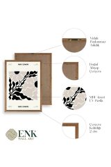 Çiçek Ahşap Çerçeveli Tablo 30 x 42