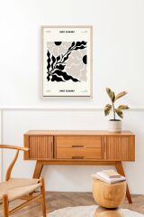 Çiçek Ahşap Çerçeveli Tablo 30 x 42