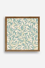 Yaprak Ahşap Çerçeveli Tablo 42 x 42