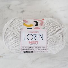 Loren Mery Gri El Örgü İpi - M407 - 34314