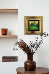 Van Gogh Çerçeveli Taş Tablo 20 cm