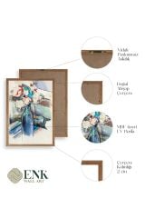 Paul Cézanne Ahşap Çerçeveli Tablo 30 x 42