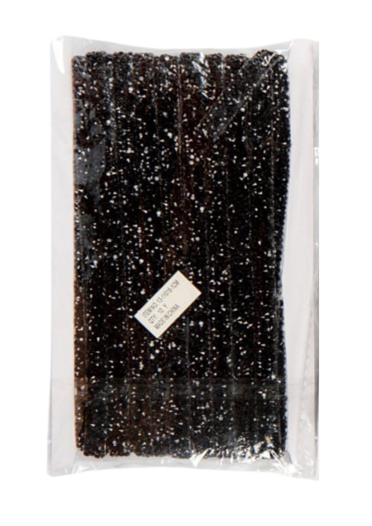 Silikon Yapışkanlı Taş Siyah 1 Metre 2 cm 10 Metre