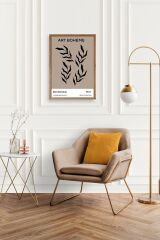 Art Boheme Ahşap Çerçeveli Tablo 50 x 70