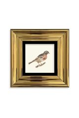 Kuş Çerçeveli Taş Tablo 20 cm