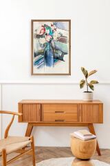 Paul Cézanne Ahşap Çerçeveli Tablo 30 x 42