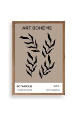 Art Boheme Ahşap Çerçeveli Tablo 50 x 70