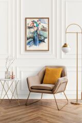 Paul Cézanne Ahşap Çerçeveli Tablo 30 x 42