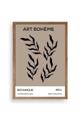 Art Boheme Ahşap Çerçeveli Tablo 23 x 30