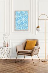 Kartopu Ahşap Çerçeveli Tablo 50 x 70