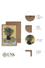 Ünlü Tablolar Üçlü Ahşap Çerçeveli Tablo 30 x 40