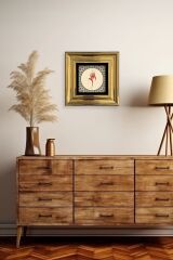 Allah Yazısı Çerçeveli Taş Tablo 20 cm