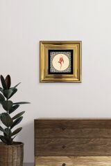 Allah Yazısı Çerçeveli Taş Tablo 20 cm