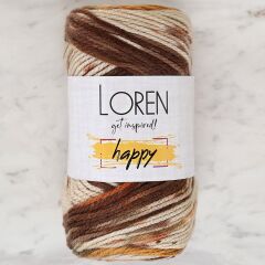 Loren Happy Ebruli El Örgü İpi - RH007 - 34292