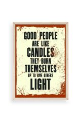 Motto Ahşap Çerçeveli Tablo 50 x 70