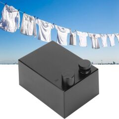 BUFFER® Teleskopik Çamaşır Kurutma Askısı, Pratik Geri Çekilebilir Çamaşır İpi