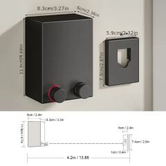 BUFFER® Teleskopik Çamaşır Kurutma Askısı, Pratik Geri Çekilebilir Çamaşır İpi