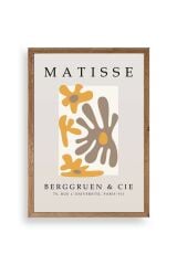 Çiçek Ahşap Çerçeveli Tablo 50 x 70