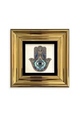 Fatma Ana Eli Çerçeveli Taş Tablo 20 cm