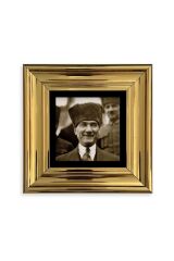 Atatürk Çerçeveli Taş Tablo 20 cm
