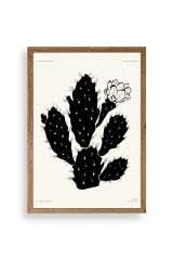 Çiçek Ahşap Çerçeveli Tablo 30 x 42