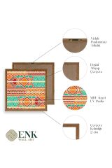 Motif Ahşap Çerçeveli Tablo 42 x 42