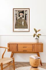 Costume de Worth Ahşap Çerçeveli Tablo 50 x 70