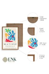 Modern Ahşap Çerçeveli Tablo 50 x 70