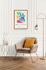 Modern Ahşap Çerçeveli Tablo 50 x 70