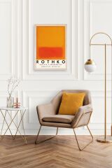 Rothko Ahşap Çerçeveli Tablo 50 x 70