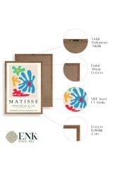 Modern Ahşap Çerçeveli Tablo 23 x 30