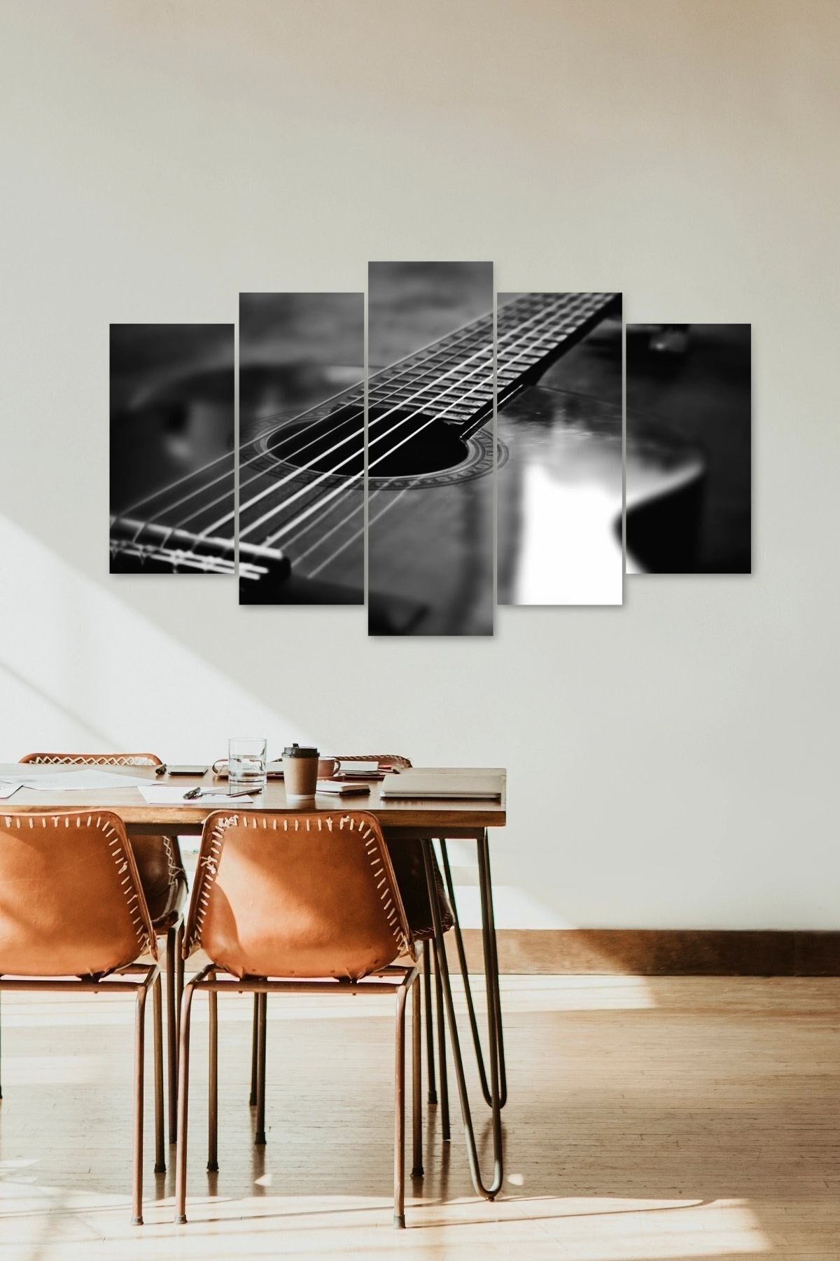 Guitar 5 Parçalı Mdf Tablo 60 x 100