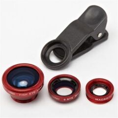 BUFFER® Balık Gözü Cep Telefonu Lensi (Tüm Modellere Uyumlu)