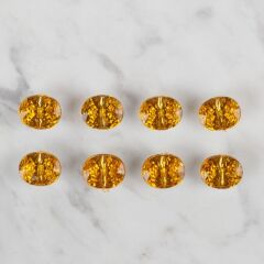 Loren Crafts hardal sarısı 8 li düğme - 242