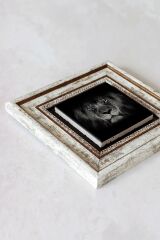 Çerçeveli Taş Tablo , Çerçeveli Taş Duvar Dekoru-enkcrcvtbl-00106 20 cm