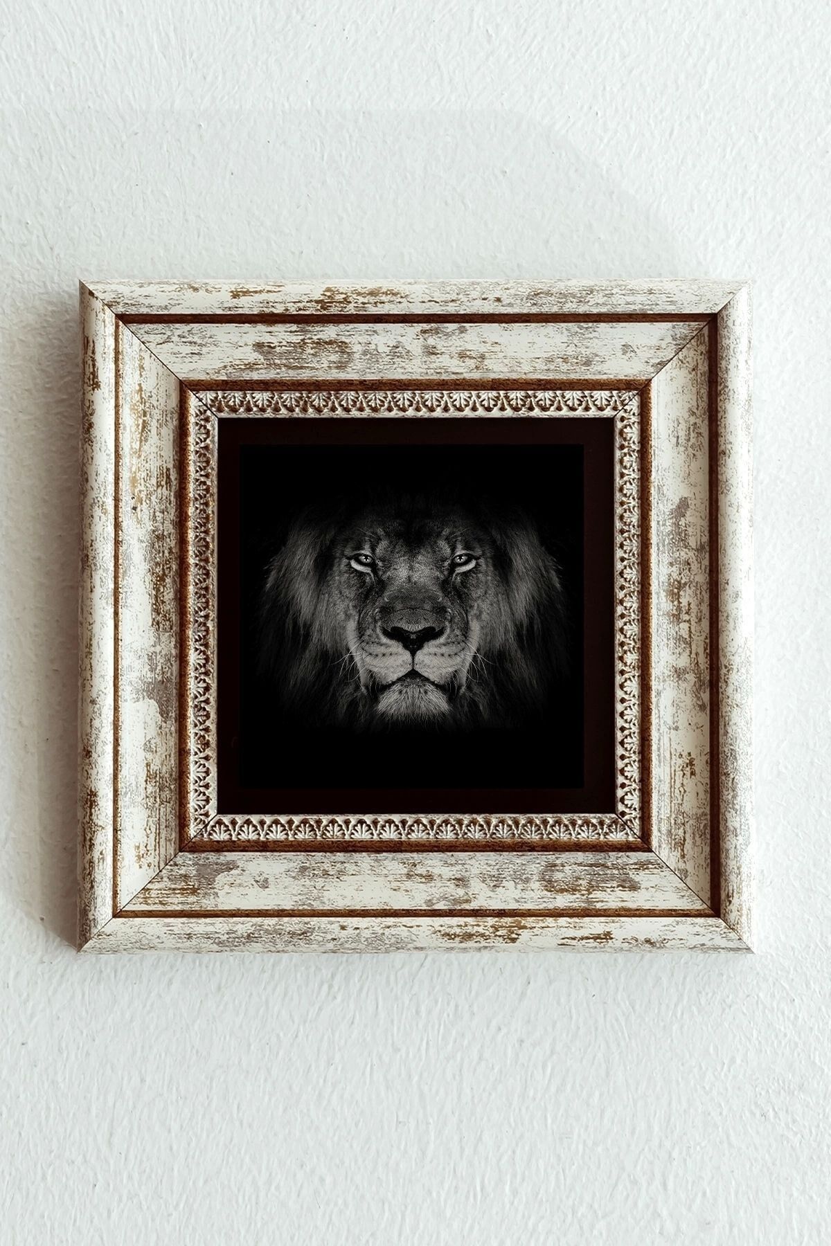 Çerçeveli Taş Tablo , Çerçeveli Taş Duvar Dekoru-enkcrcvtbl-00106 20 cm