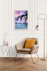 Manzara Doğa Ahşap Çerçeveli Tablo 23 x 30