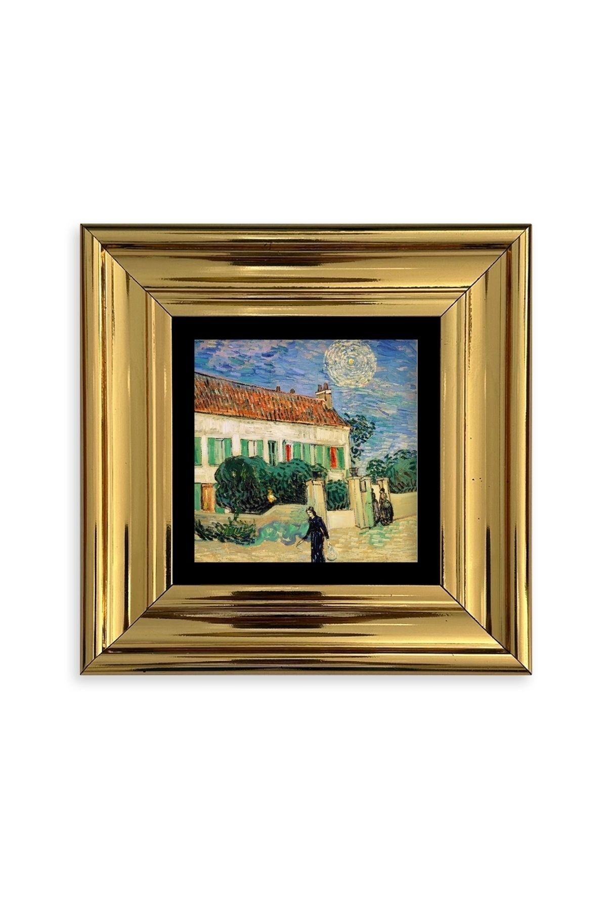 Manzara Çerçeveli Taş Tablo 20 cm