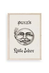 Duke's Little Joker Ahşap Çerçeveli Tablo 17 x 23