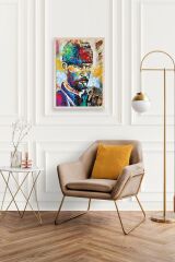 Atatürk Ahşap Çerçeveli Tablo 30 x 42