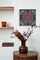 Motif Ahşap Çerçeveli Tablo 42 x 42