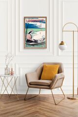 Lippincott's Ahşap Çerçeveli Tablo 50 x 70