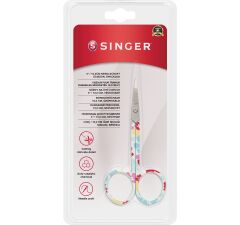 Kıvrık Uçlu Renkli Nakış Makası (4")