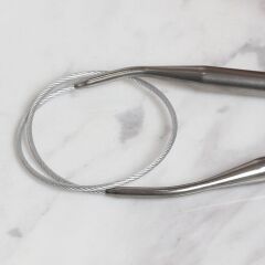 LOREN CRAFTS 7 MM ÇELİK MİSİNALI ŞİŞ  40 CM