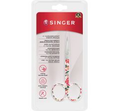 Kıvrık Uçlu Renkli Nakış Makası (4")