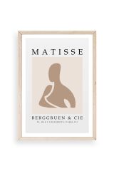 Modern Ahşap Çerçeveli Tablo 23 x 30