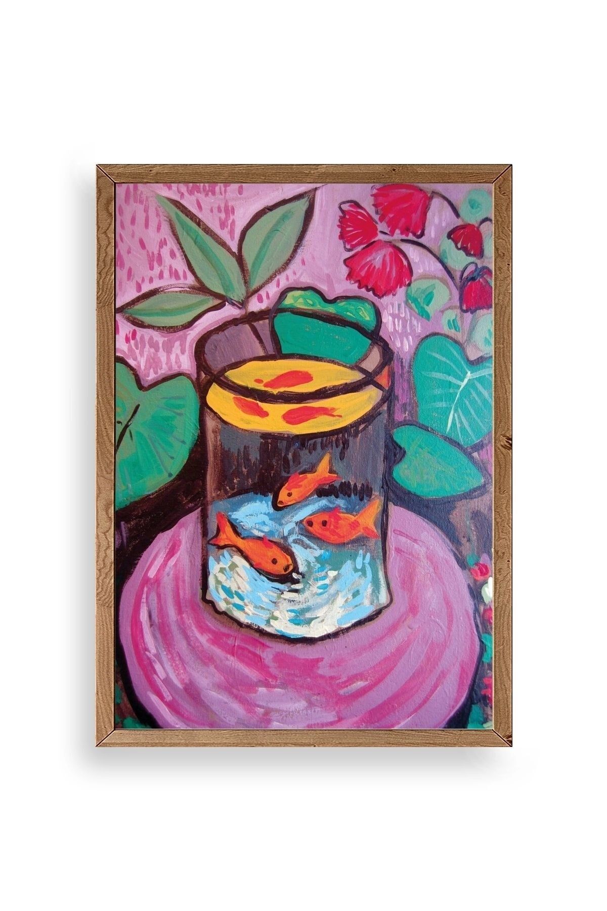 Matisse Ahşap Çerçeveli Tablo 30 x 42