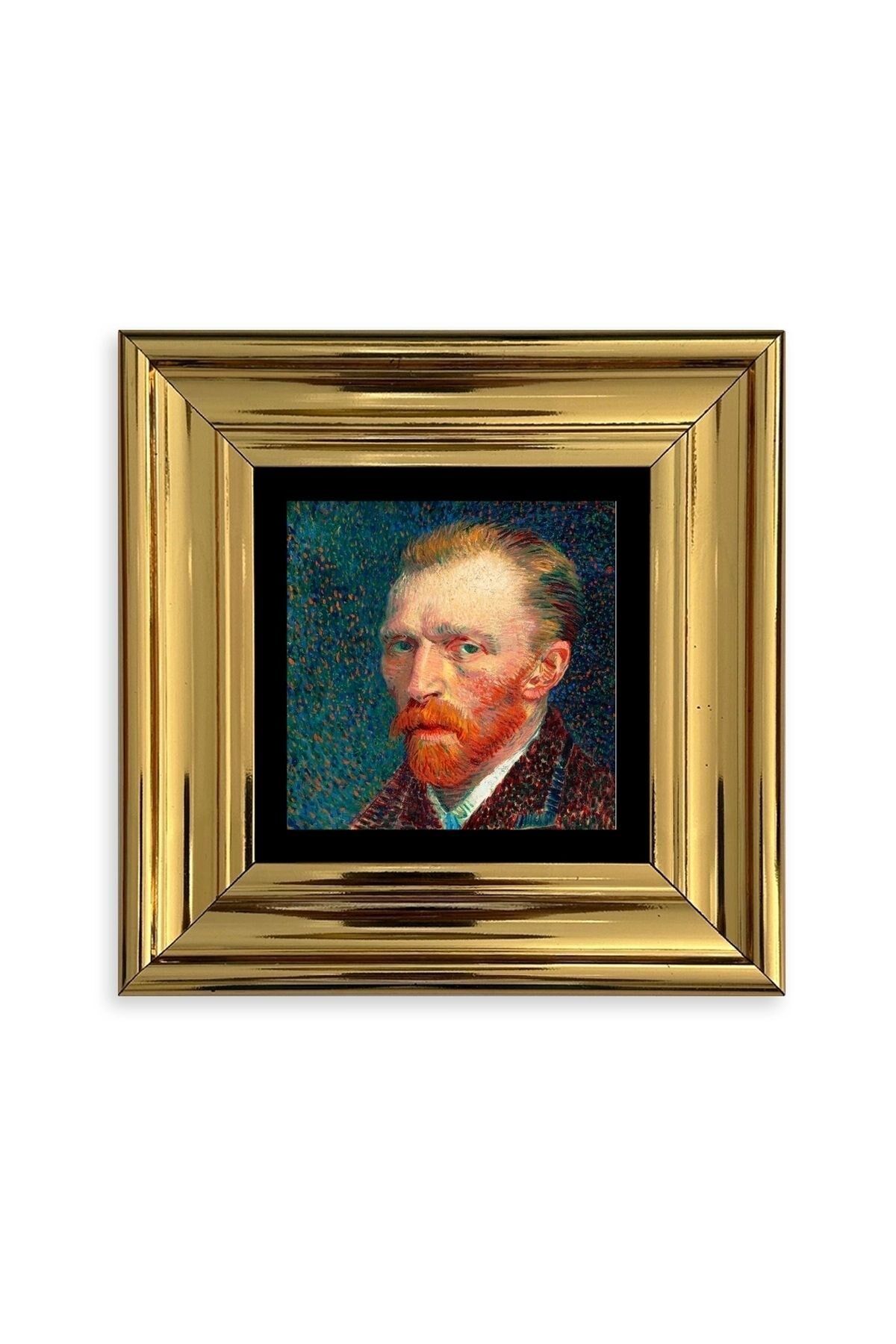 Van Gogh Çerçeveli Taş Tablo 20 cm