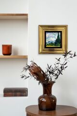 Van Gogh Çerçeveli Taş Tablo 20 cm