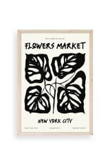 Yaprak Ahşap Çerçeveli Tablo 17 x 23